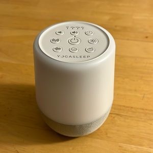Yoga Sleep Duet White Noise Machine with Night Light and Wireless Speaker